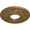 Ekena Millwork Hurley Ceiling Medallion (Fits Canopies up to 7 1/4"), 22 1/8"OD x 7 1/4"ID x 1 3/4"P, Pale Gold CM26HUPAS - alternate 3